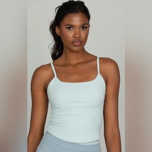 NWT [Gold Hinge] Strydeform Athletic Spaghetti Strap Tank Top Glacier Women’s L